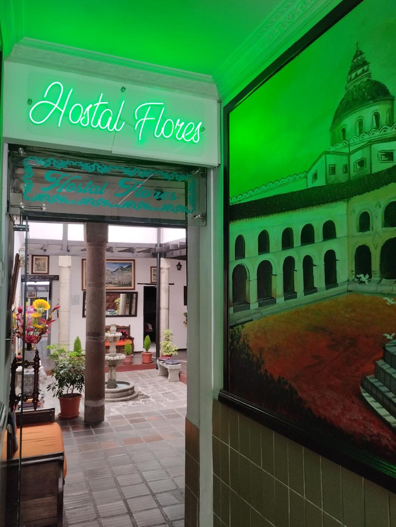 Hostal Flores Κίτο Εξωτερικό φωτογραφία